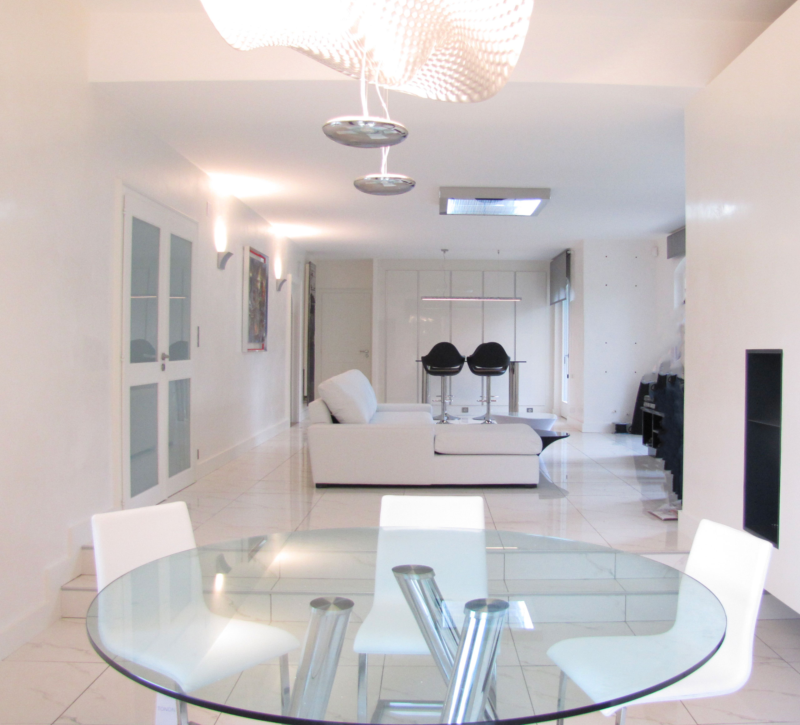 Séjour contemporain conçu par Mille Archi